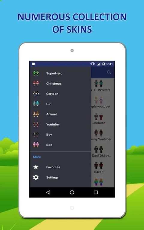 Custom Skins for Minecraft PE screenshot 5