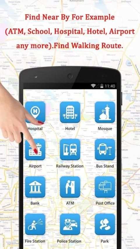 GPS Route Navigation Tracker 5 تصوير الشاشة