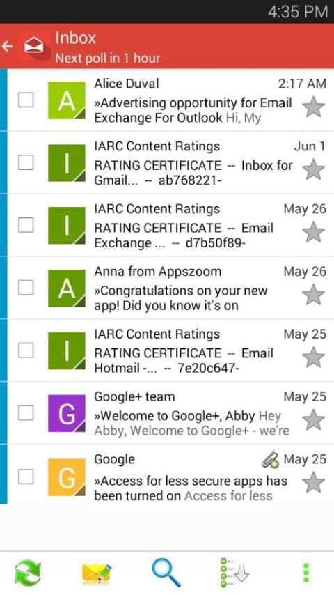 Sync Gmail - Android App скриншот 8