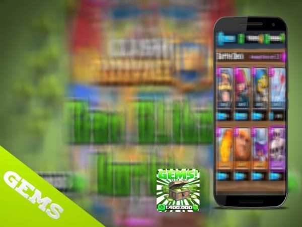 Gems for Clash Royale * prank скриншот 1