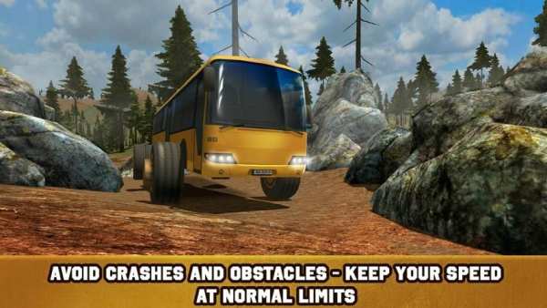 Offroad School Bus Driving Sim screenshot 2