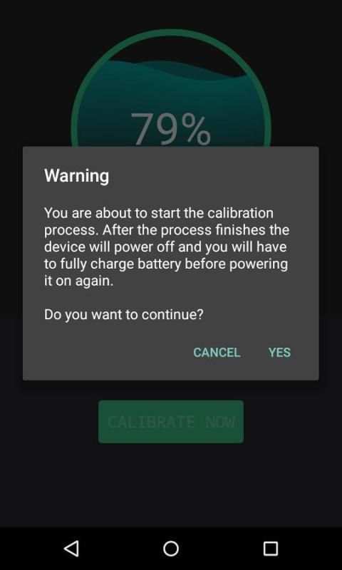 Fast battery calibrator 8 تصوير الشاشة