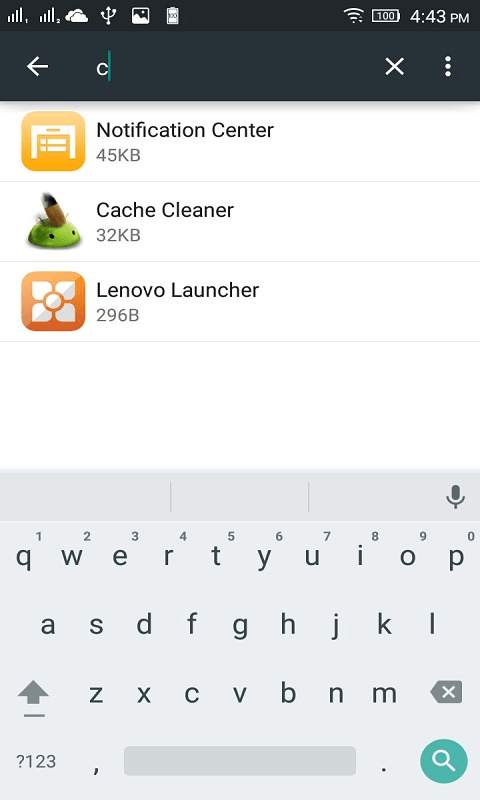 Cache Cleaner screenshot 1