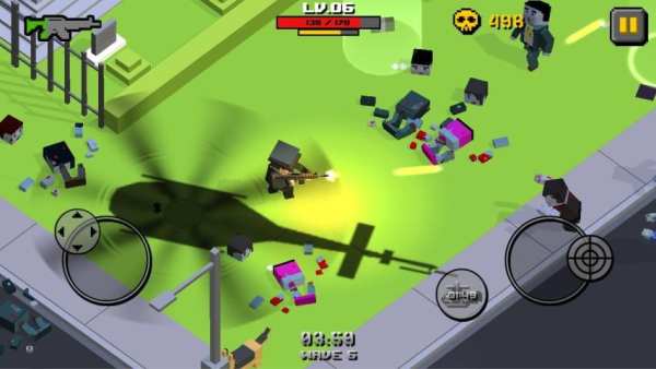 Cube Zombie War screenshot 5