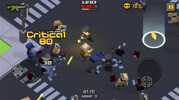 Cube Zombie War screenshot 3