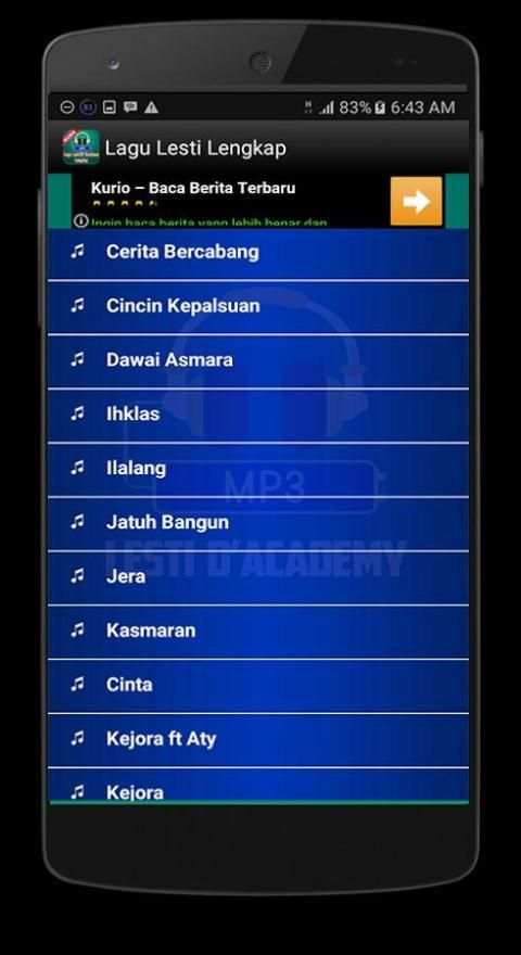 Lagu Lesti Lengkap screenshot 2