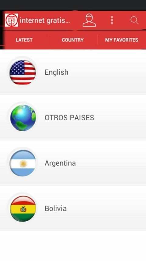 Internet Gratis Android 2016 1 تصوير الشاشة