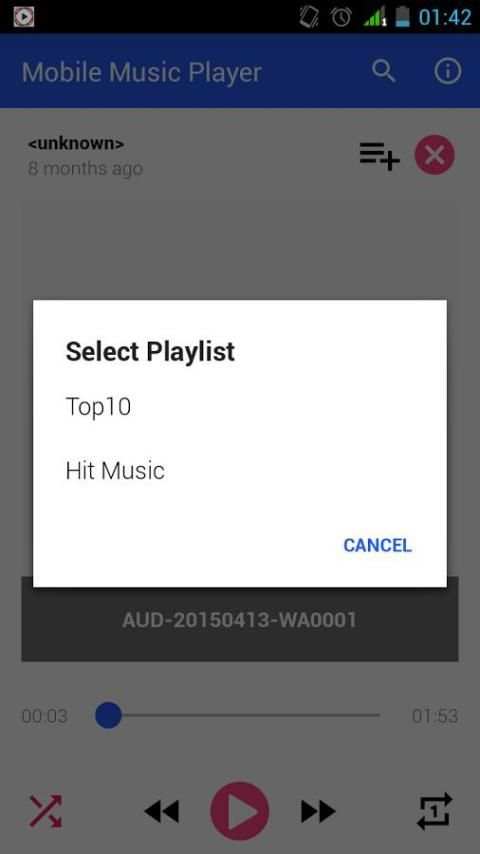 الموسيقى المحمول برنامج تحميل 8 تصوير الشاشة