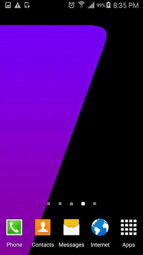 S7 Line Live Wallpaper screenshot 1