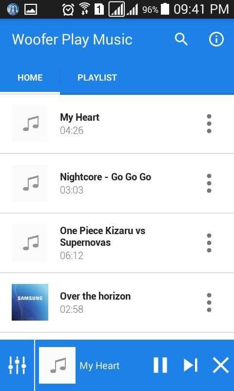 Woofer Play Music screenshot 7