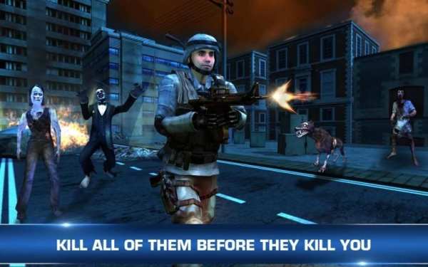 Zombie Frontier 3D screenshot 1
