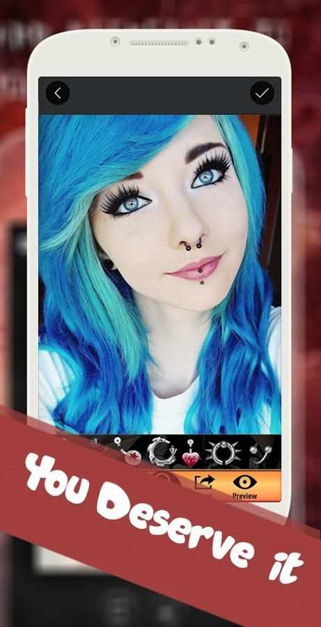 Piercing Camera Photo Editor 4 تصوير الشاشة