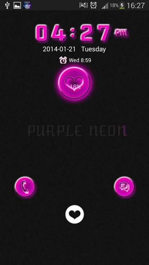 GO Locker Purple Neon screenshot 2