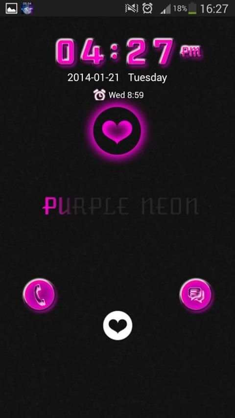 GO Locker Purple Neon screenshot 1