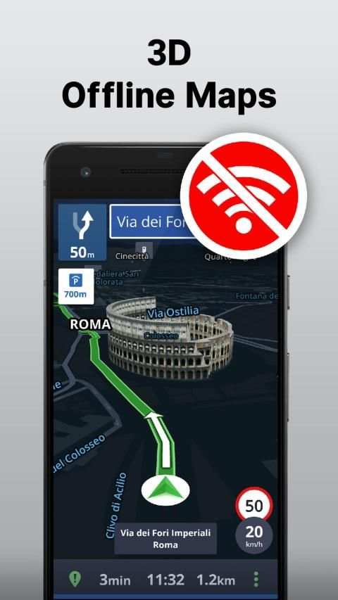 Offline Maps & Navigation स्क्रीनशॉट 3