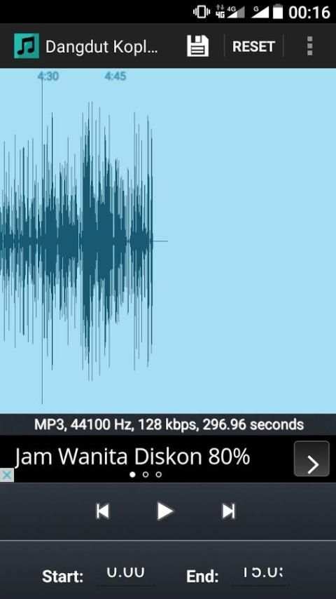 x-music cutter+ringtone maker 2 تصوير الشاشة