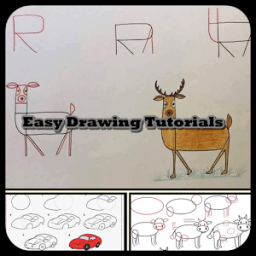 من السهل دروس الرسم أيقونة