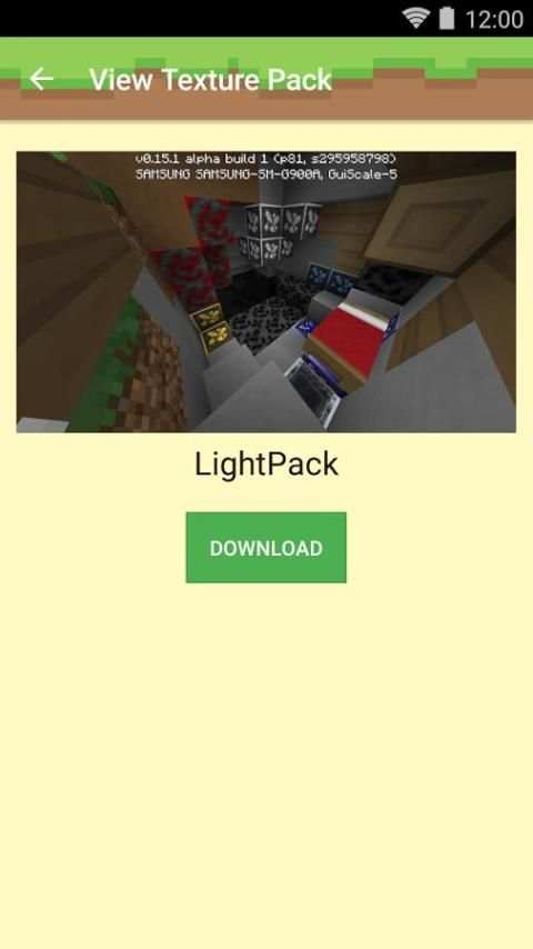 Texture Packs for Minecraft स्क्रीनशॉट 1