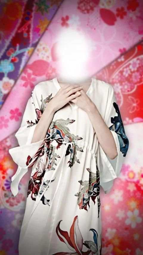 Kimono photo montase screenshot 1