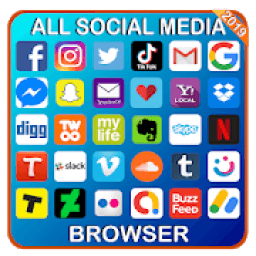 Social Media Apps All in One Social Networks App icon
