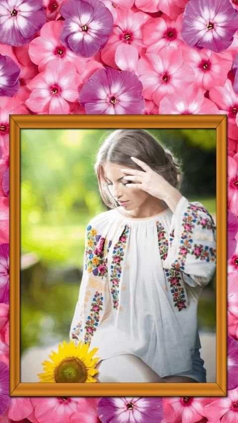 Flowers Photo Frames स्क्रीनशॉट 6
