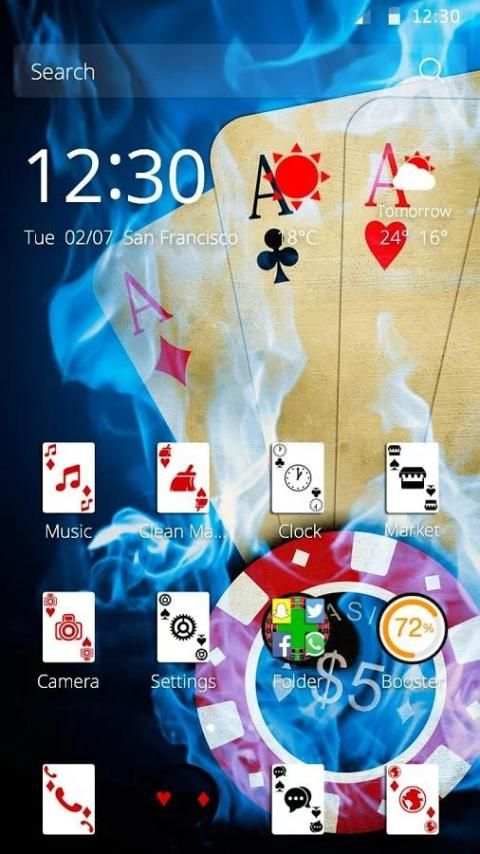 Black Jack Tema screenshot 3