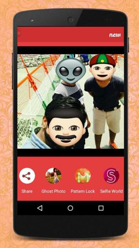 Emoji Photo Stickers 1 تصوير الشاشة