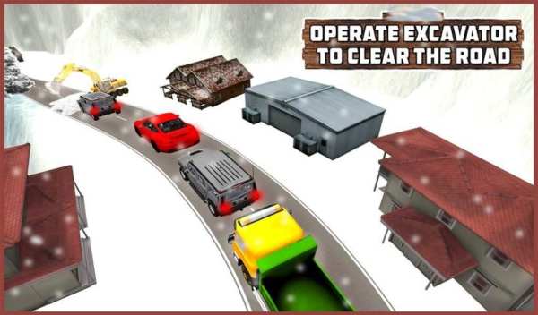 Snow Blower Truck Sim 3D screenshot 5