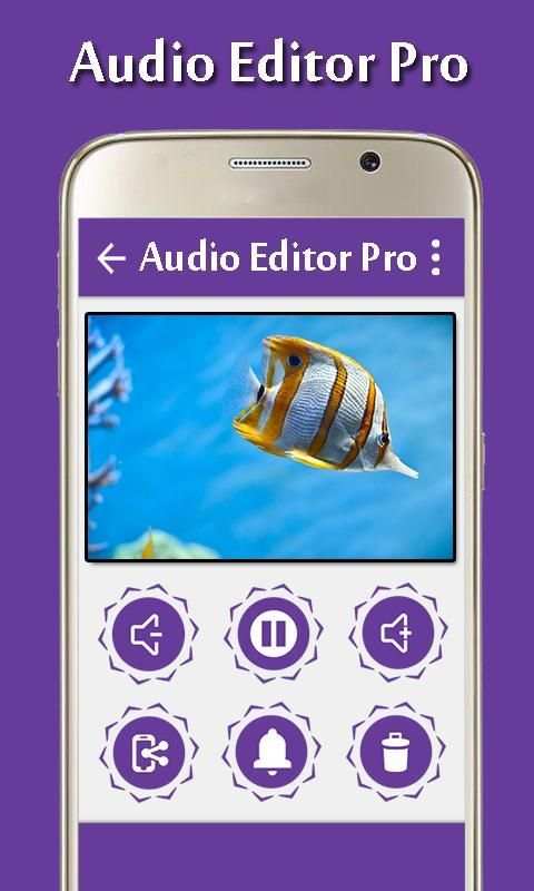 Audio Editor Pro स्क्रीनशॉट 6