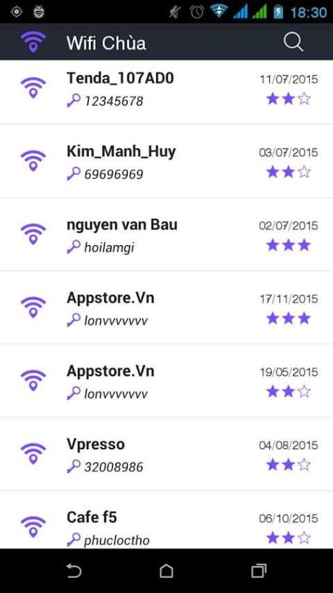 Wifi Chùa – Wifi free screenshot 4