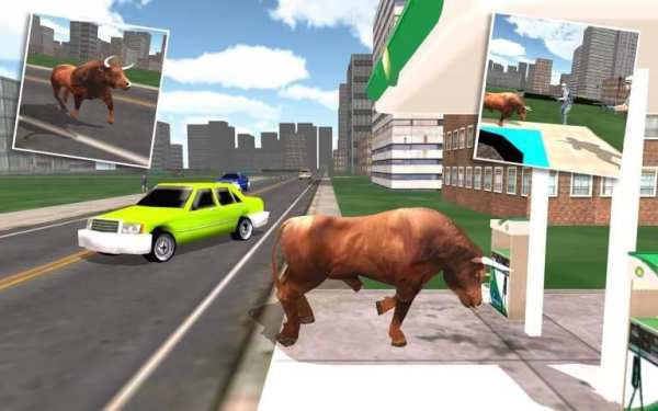 Crazy Angry Bull Revenge 3D screenshot 11