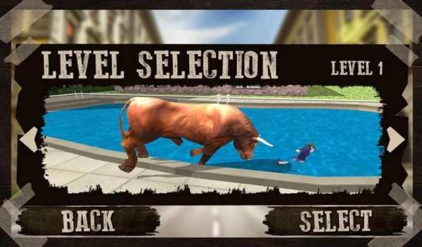 Crazy Angry Bull Revenge 3D screenshot 2