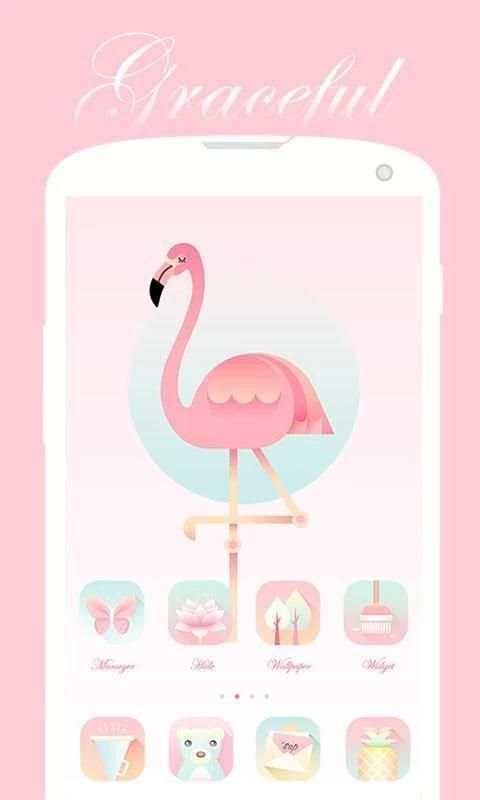 Graceful Theme -ZERO Launcher screenshot 3