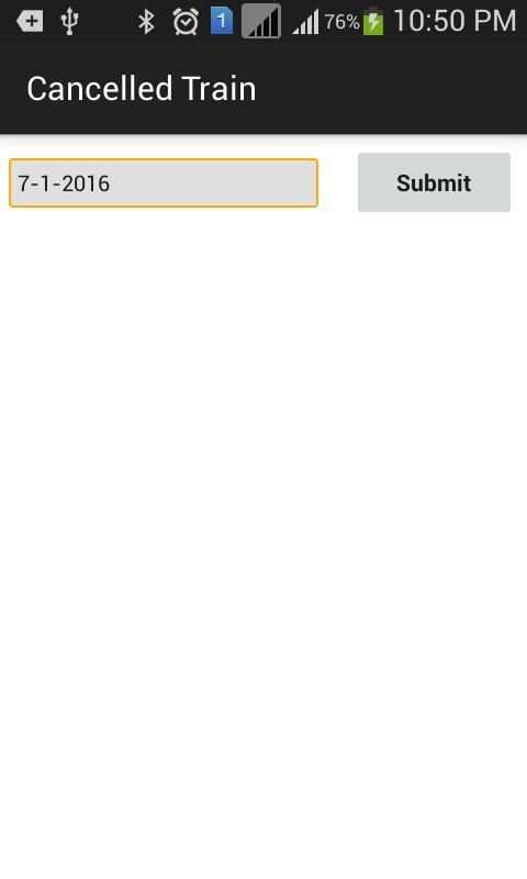 Indian Rail T&T screenshot 1