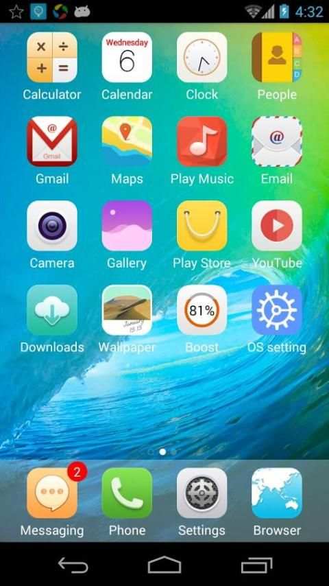 OS9 Launcher theme screenshot 4