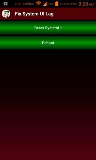 System UI Lag Fixer screenshot 1