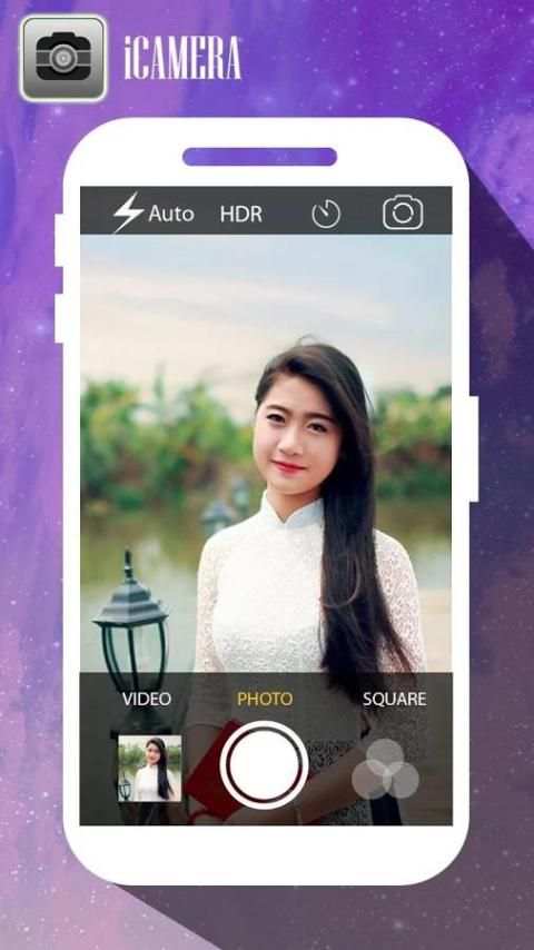 iCamera - Camera Style OS Pro скриншот 3