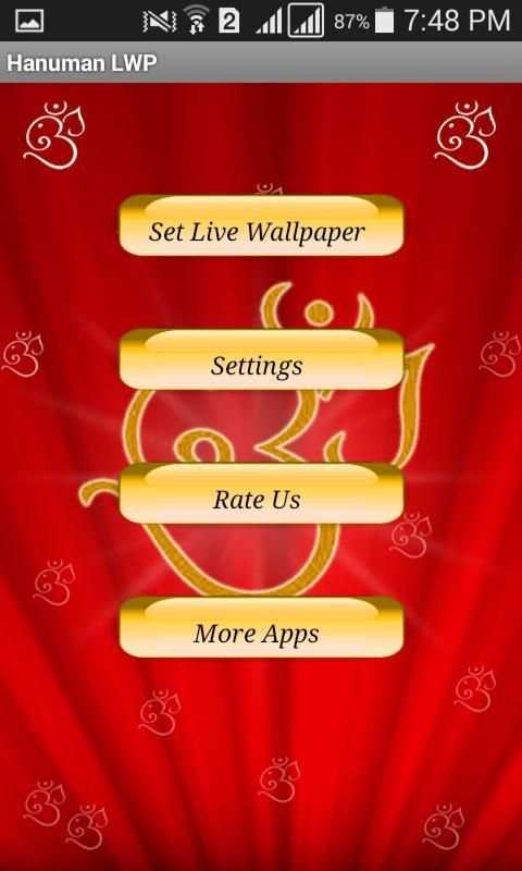 3D HD Hanuman Live Wallpaper screenshot 5