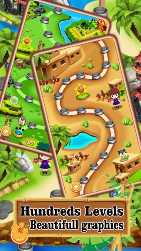 Bubble Tom Blossom Blast Shoot screenshot 1