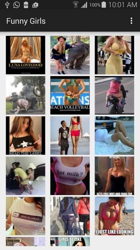 Girls Funny Pics screenshot 8