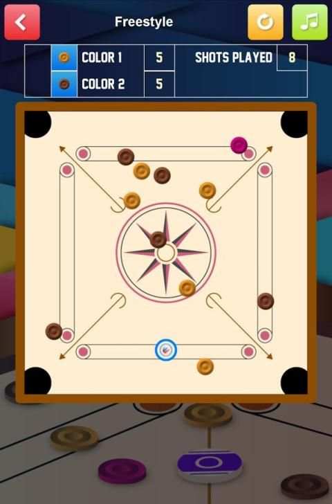 Carrom Mania screenshot 1