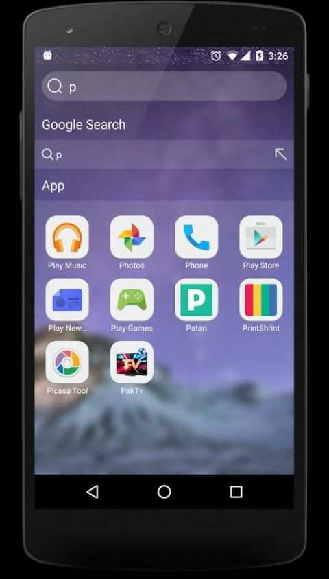 OS 9 i Launcher 5 تصوير الشاشة