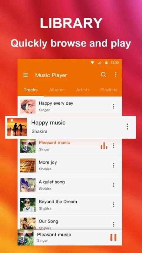 Pemutar musik screenshot 8