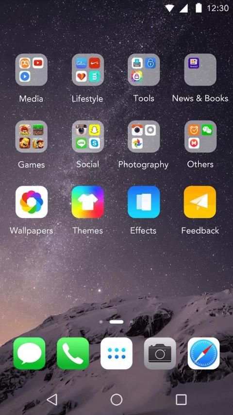 iTheme for Air Launcher скриншот 2