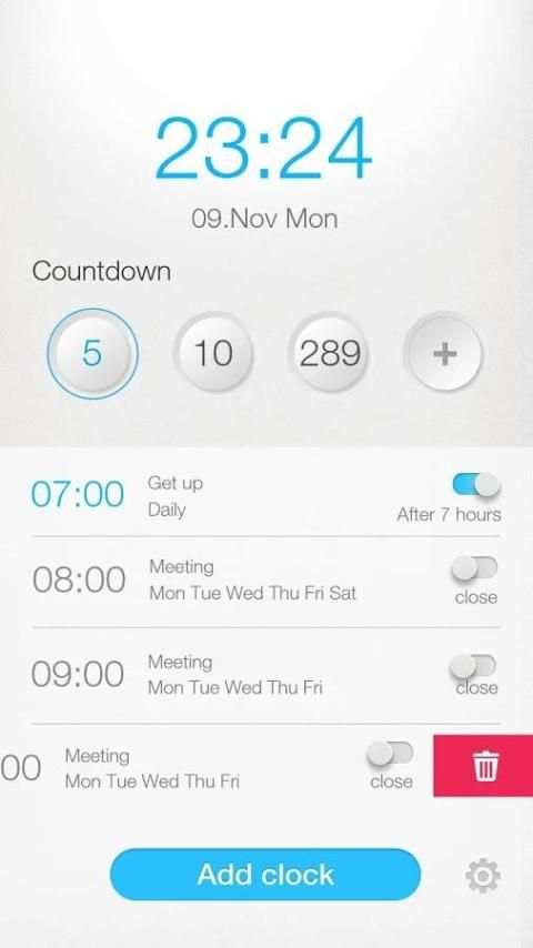 Smart Simple Alarm Clock Free screenshot 4