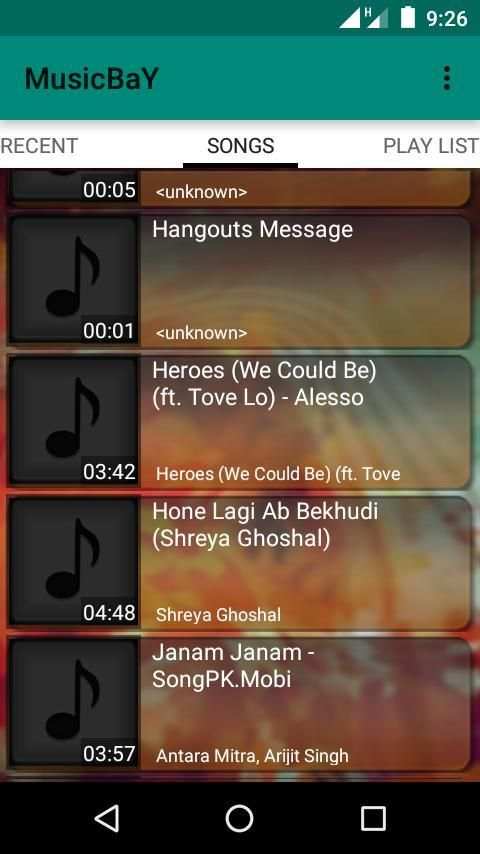 MusicBaY स्क्रीनशॉट 2