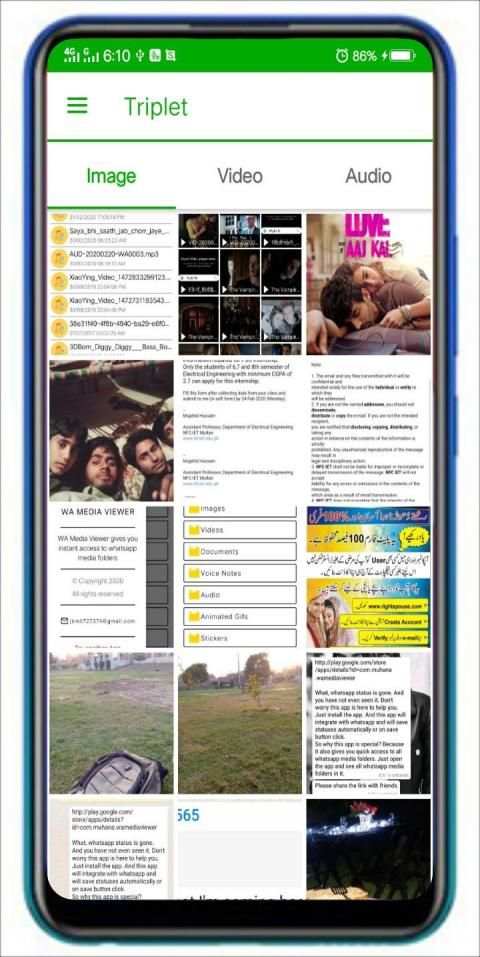 Triplet Player -Video - Image - Music स्क्रीनशॉट 4