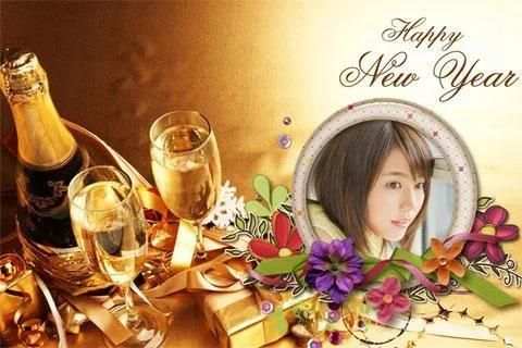 Happy New Year Photoframe LWP screenshot 4