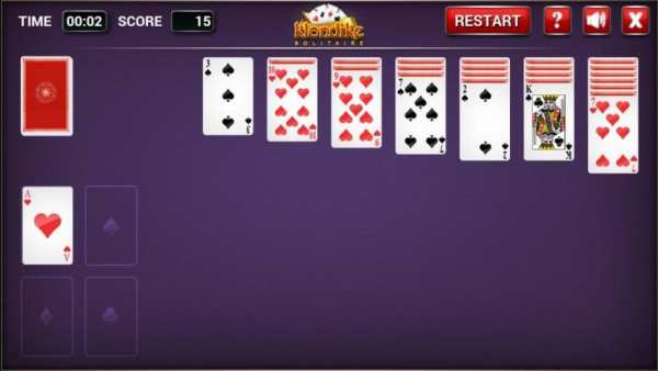 Mobile Solitaire -3 in 1 screenshot 2