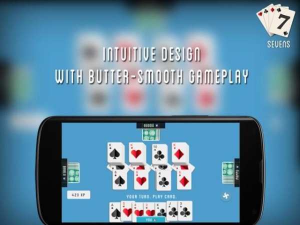 Sevens Playing Cards Game screenshot 5